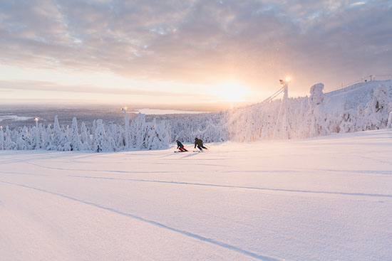 cropattu skier in sunset ruka ski resort.jpg